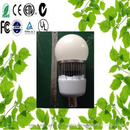 60W big power LED bulb plastic +aluminum